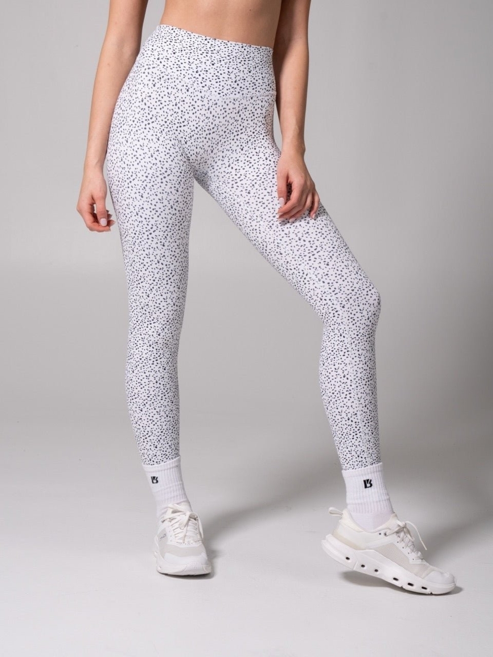 Buffbunny Rebel Impact Legging Dalmatian Print Small Tall